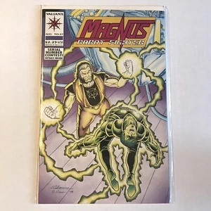 Magnus Robot Fighter 27 Valiant Comics 1993 NM - 9.0 - 9.2 Serial Card Intact - Picture 1 of 3