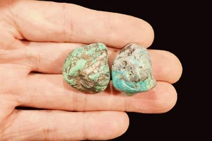 TURCHESE 1" 46 Gm Lotto 230 Ct Roccia Cruda Esemplare Minerale Gola Chakra Cristallo - Foto 1 di 1