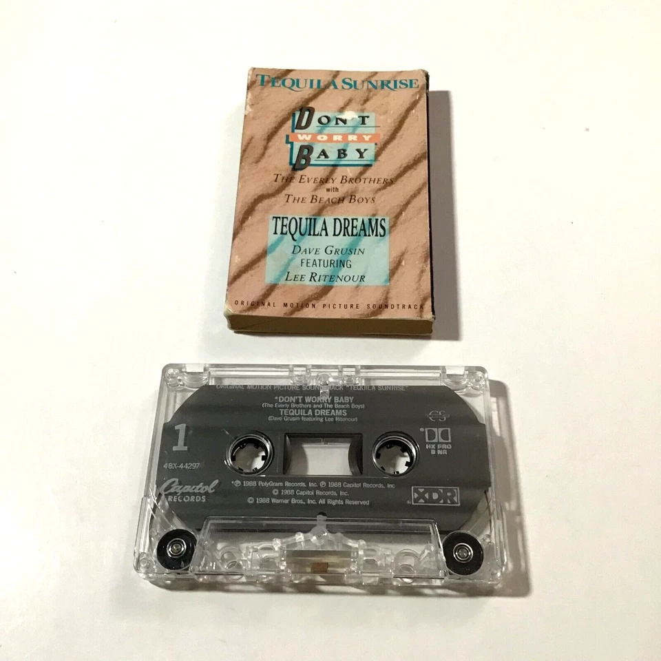 Everly Brothers, Beach Boys Don't Worry Baby (Cassette Single) Tequila Sunrise Foto 1 de 2
