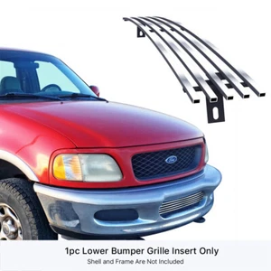 Fits 97-98 Ford F-150 4WD/Expedition Lower Bumper Billet Grille - Picture 1 of 7