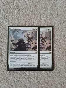 MTG 2 x Single Combat ~ War of the Spark - Bild 1 von 2
