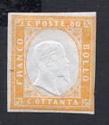 Italien Sardinien 1862 Briefmarke Mi#14a MH CV = 36 $