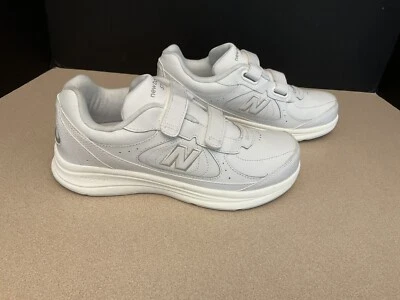 女士 New Balance 577v1 钩环皮革步行鞋。 9B 码 穿了两次! — 第 1/4 张图片