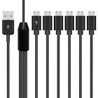 Micro USB Splitter Cable, 6 in 1 Micro USB Charger Cable, Micro USB Multi Cha...
