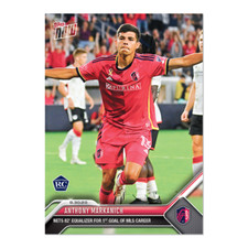 2023 Topps Now MLS 184 ANTHONY MARKANICH   ST LOUIS CITY FC ROOKIE RC PRESALE