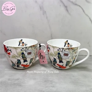 Bluebird and Willow KOLIBRI & WESTERN BLUEBIRD Jumbo Becher Tasse 2er Set - NEU - Bild 1 von 6