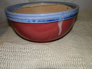 Vintage, Stern 5, Keramik, tropfglasiert, blau & braun, Übertöpfe, Topf - Bild 1 von 6