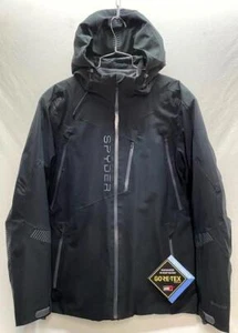 Spyder Men's Leader GTX Snow Ski Snowboard Winter Jacket Black 3XL XXXL NEW - Picture 1 of 1