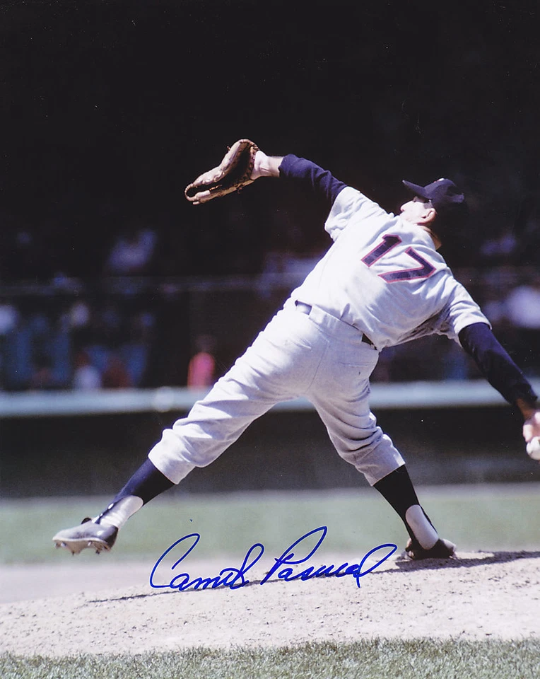 CAMILO PASCUAL MINNESOTA TWINS  ACTION SIGNED 8x10 - Image 1 of 1