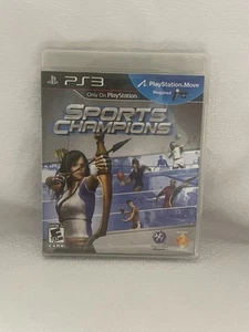 Sports Champions Sony PlayStation 3 2012 PS3 CIB Play Station Champion Sport - Picture 1 of 4