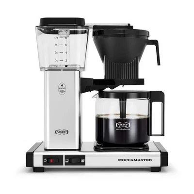Technivorm Moccamaster 53941 KBGV Select cafetera de 10 tazas, plata pulida Foto 1 de 4