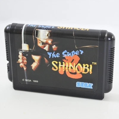 Mega Drive THE SUPER SHINOBI I 1 Cartridge Only Sega 2225 mdc - Image 1 of 4