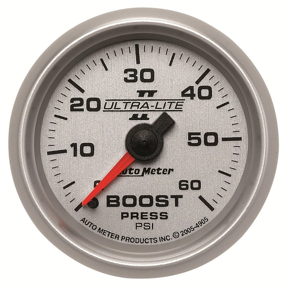 Medidor automático 4905 Ultra-Lite II Boost Gauge Foto 1 de 4