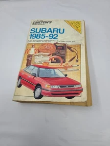 Chilton's Repair Manual: Subaru 1985-92 - Picture 1 of 3
