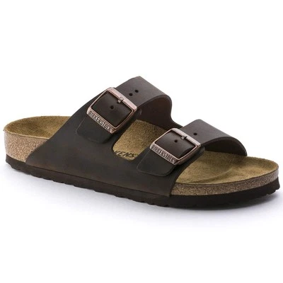 Birkenstock Unisex Arizona Oiled Leather, Various Sizes, Brand New With Box - Image 1 of 4