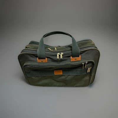 Bolsa de equipaje Skyway verde vintage Foto 1 de 4