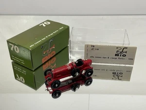 RIO 70 ALFA ROMEO TIPO B TARGA FLORIO 1934 #10 -RED 1:43- GOOD IN BOX - 542 - Picture 1 of 5