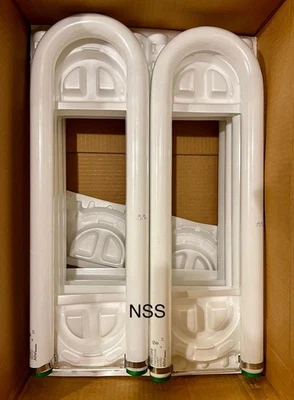 Lot 2 U-BENT PHILIPS FB34/CW/6/EW ALTO Fluorescent Light Bulb Lamp T12 34W UBEND - Image 1 of 2