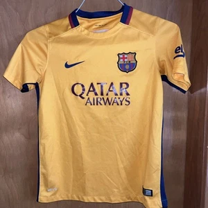 NIKE DRI FIT FC BARCELONA 2015/2016 AWAY #11 NEYMAR JR YOUTH L TRIKOT (B68) - Bild 1 von 9