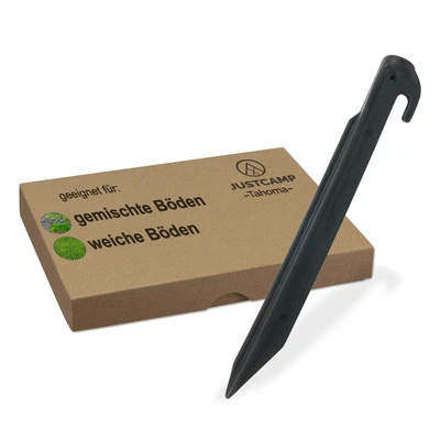 Justcamp Tahoma Kunststoff Hering - 23 cm - 48 Stück