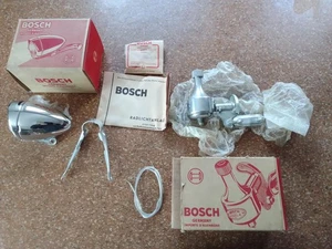Vintage bosch chrome cycle lamp Bicycle light 1940-50`s NEW - Picture 1 of 12