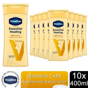 Vaseline Intensive Care Body Lotion Essential Healing for Dry Skin 400ml, 10Pack - Picture 1 of 11