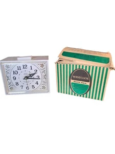 VTG MCM Westclox Model 22032 Dunmar Drowse Dial lite White Tested Made In USA - Picture 1 of 6