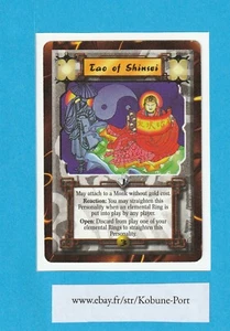 Tao of Shinsei Promo Clan Wars L5R CCG Legend of the Five Rings - Picture 1 of 1