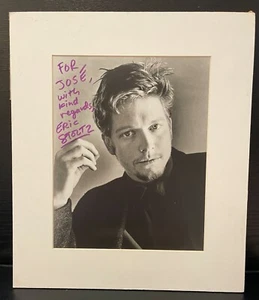  autograph ERIC STOLTZ  8 by10 photo matted in 12x14 Signed AUTHENTIC not copy - Picture 1 of 3