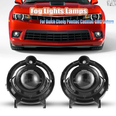 Fog Light Driver OR Passenger Side for Buick Chevy Pontiac Cadillac GMC Saturn - Imagem 1 de 4