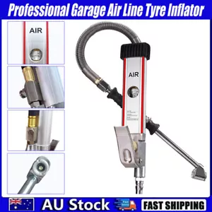 Professional Garage Air Line Tyre Inflator Inflater Pump w/ Pressure Gauge - Picture 1 of 11