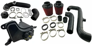Tubo de carga 50 mm BOV 335d tanque de refrigerante filtros de aire reubicados para N54 135i 335i - Imagen 1 de 2