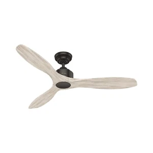 Hunter Fan 52 inch Contemporary in Noble Bronze Indoor Ceiling Fan with 3 Blades - Picture 1 of 9