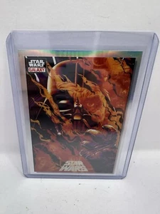 Star Wars Galaxy Chrome 23 Refractor Master of Evil Darth Vader #71 - Picture 1 of 2