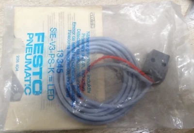 SIE-V3-PS-K=LED Festo inductive proximity sensor block 13 345 13345 - Image 1 of 3