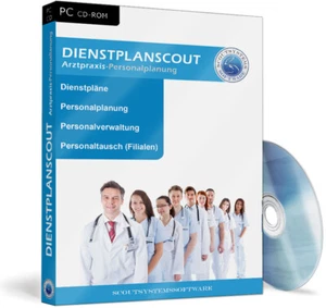 Dienstplanscout Arztpraxis, Personalplanung Ärzte,Schwestern Dienste planen, EDV - Bild 1 von 1