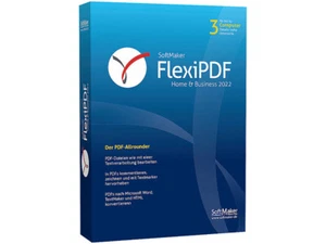 SoftMaker Flexi PDF Home & Business 2022 - Lizenz für 3 PCs - Download Version - Bild 1 von 5