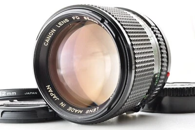 Canon New FD NFD 85mm f1.8 Near MINT MF Portrait Prime Lens From JAPAN #13051 - Image 1 of 4