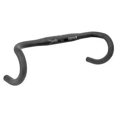 Deda Elementi Zero 1 RHM Alloy Road Bike Handlebars 44cm Black on Black - Image 1 of 4
