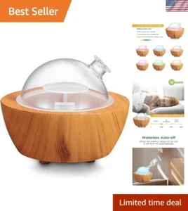 7-Color LED Aromatherapy Diffuser - 280ml Glass Humidifier for Home & Office - Picture 1 of 8