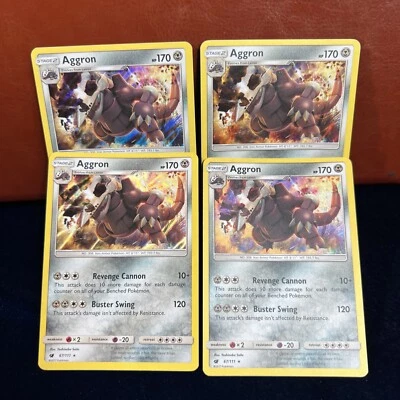 Aggron Crimson Invasion 67/111 Holo Rare Pokemon Card 4 - Image 1 of 4