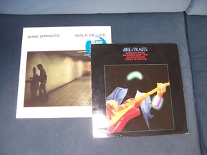 DIRE STRAITS TWO 12 inch SINGLES 45 rpm Phonogram records 1985 - 88 - Foto 1 di 6