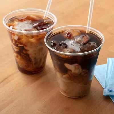 (172 TAZAS) VASO DE CÓCTEL/BEBIDA TRANSPARENTE DE PLÁSTICO DE 12 ONZAS HECHO EN EE. UU./TABERNAS/ARTESANÍAS Foto 1 de 3