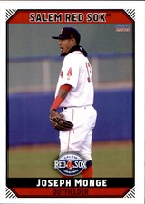 2019 Salem Red Sox Choice #20 Joseph Monge Bronx New York NY - NM Baseball Card