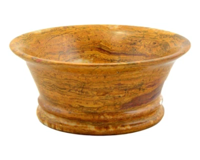 Decorative Bowl of Multi Brown Onyx - Image 1 of 2