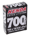 Kenda Super Light tube, 700 x 18-23c Presta Valve/48mm