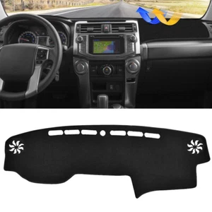 Alfombrilla protectora de pantalla para tablero de instrumentos de coche negra para Toyota 4Runner 2010-2023 - Imagen 1 de 11