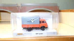 Brekina OM Lupetto arancione con telone grigio  RAI TV HO 1:87 Edizione Limitata - Foto 1 di 1