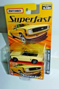 MATCHBOX 2006 SUPERFAST #40 CHEVROLET CAMARO SS - Picture 1 of 5
