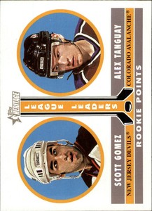 2000-01 Topps Heritage Hockey #229 Scott Gomez Alex Tanguay LL